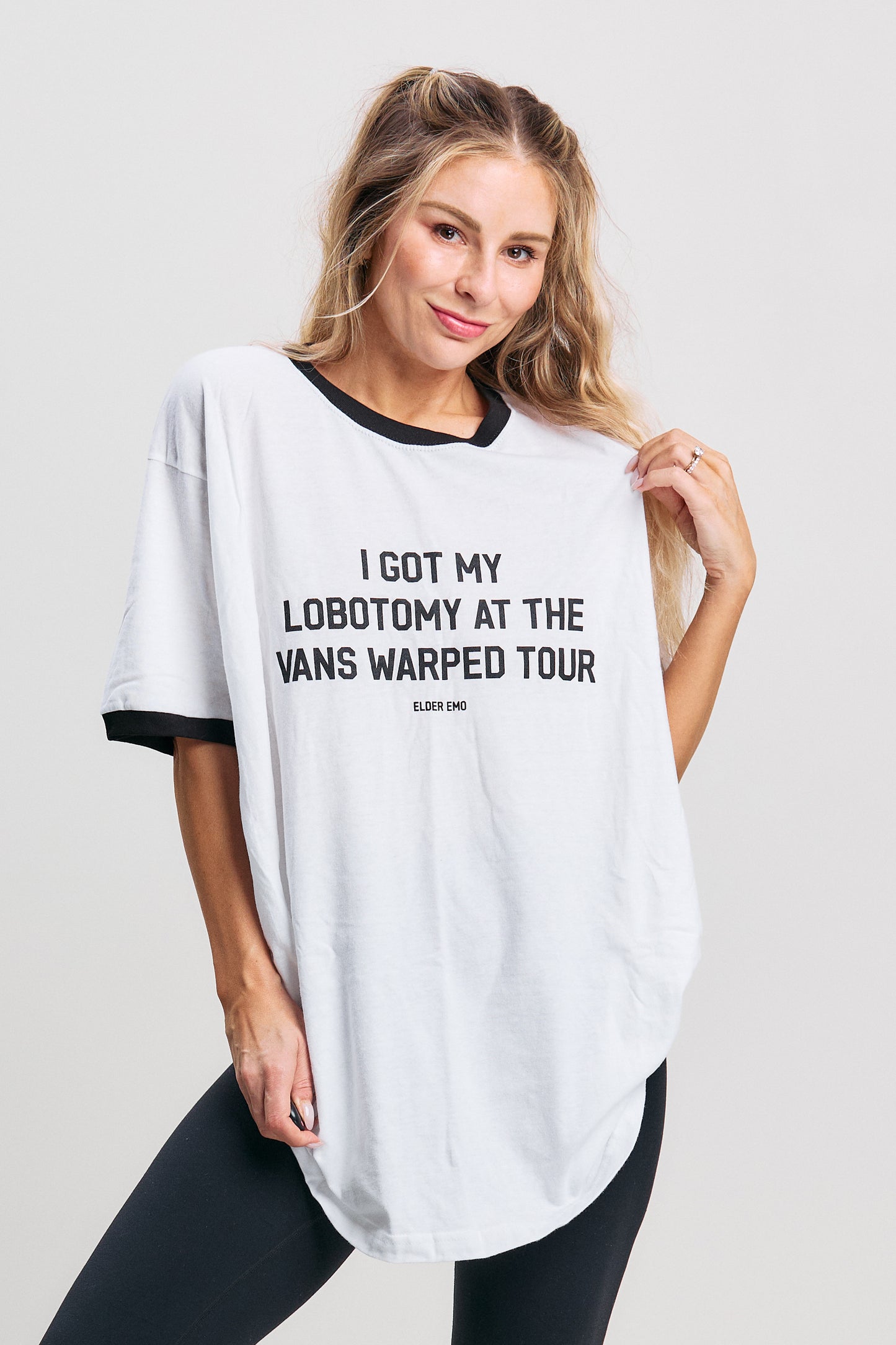 Lobotomy Ringer Tee