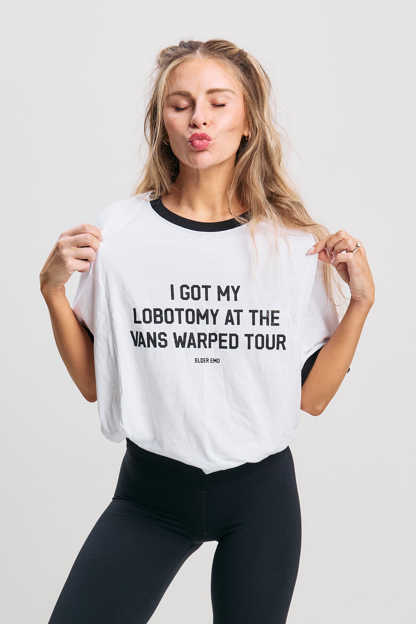 Lobotomy Ringer Tee