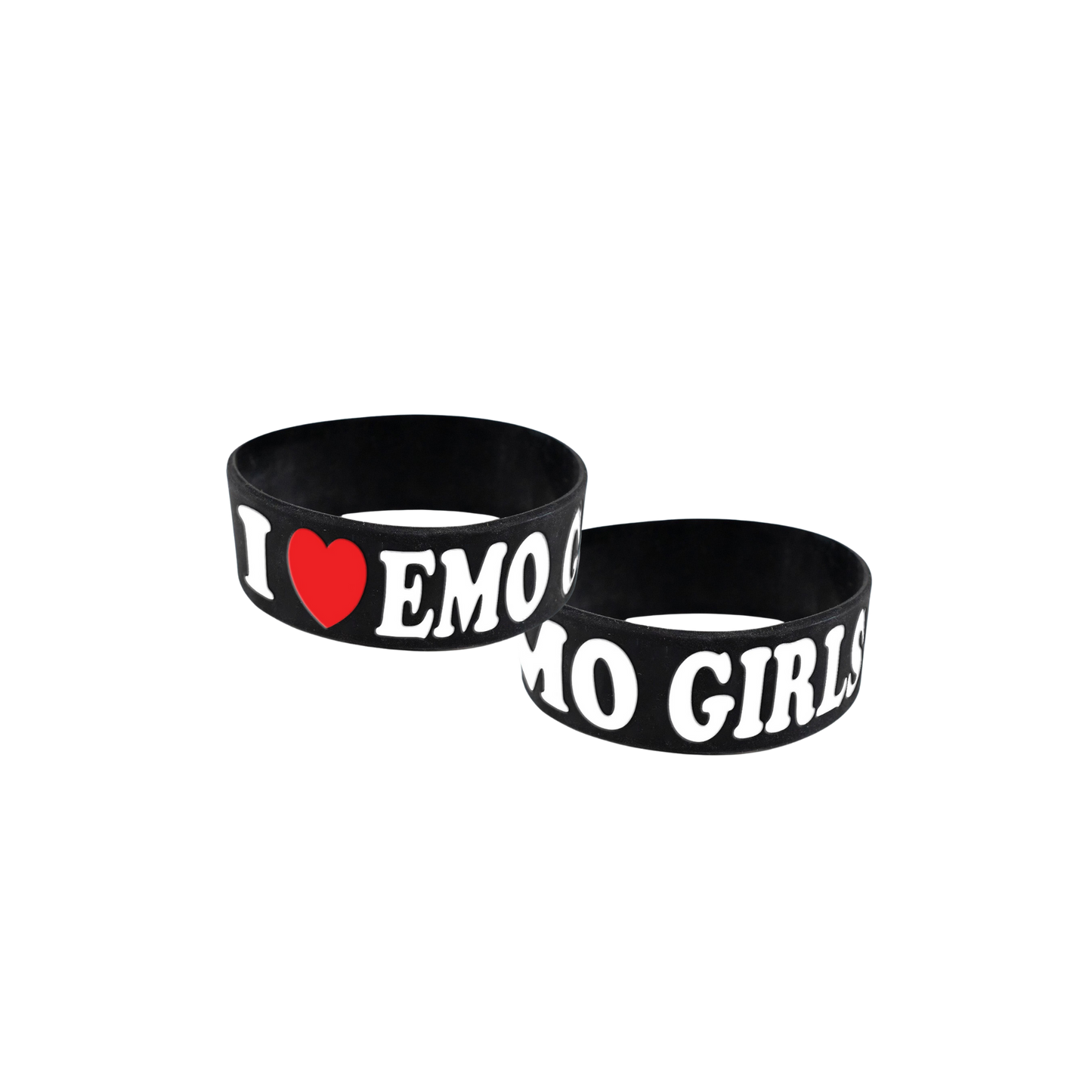 I HEART EMO GIRLS BRACELET