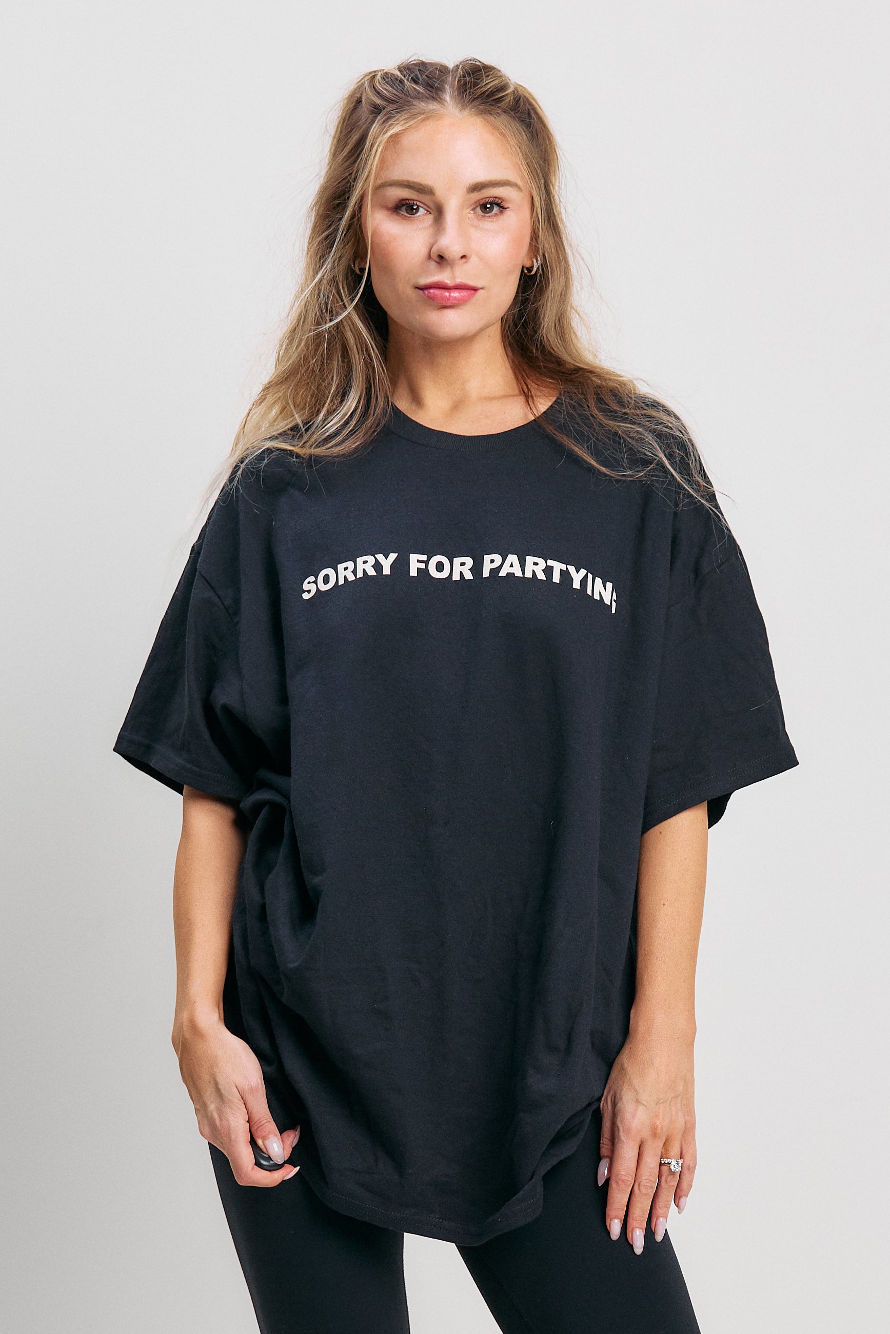 Sorry For Partying Tee – Jac Vanek
