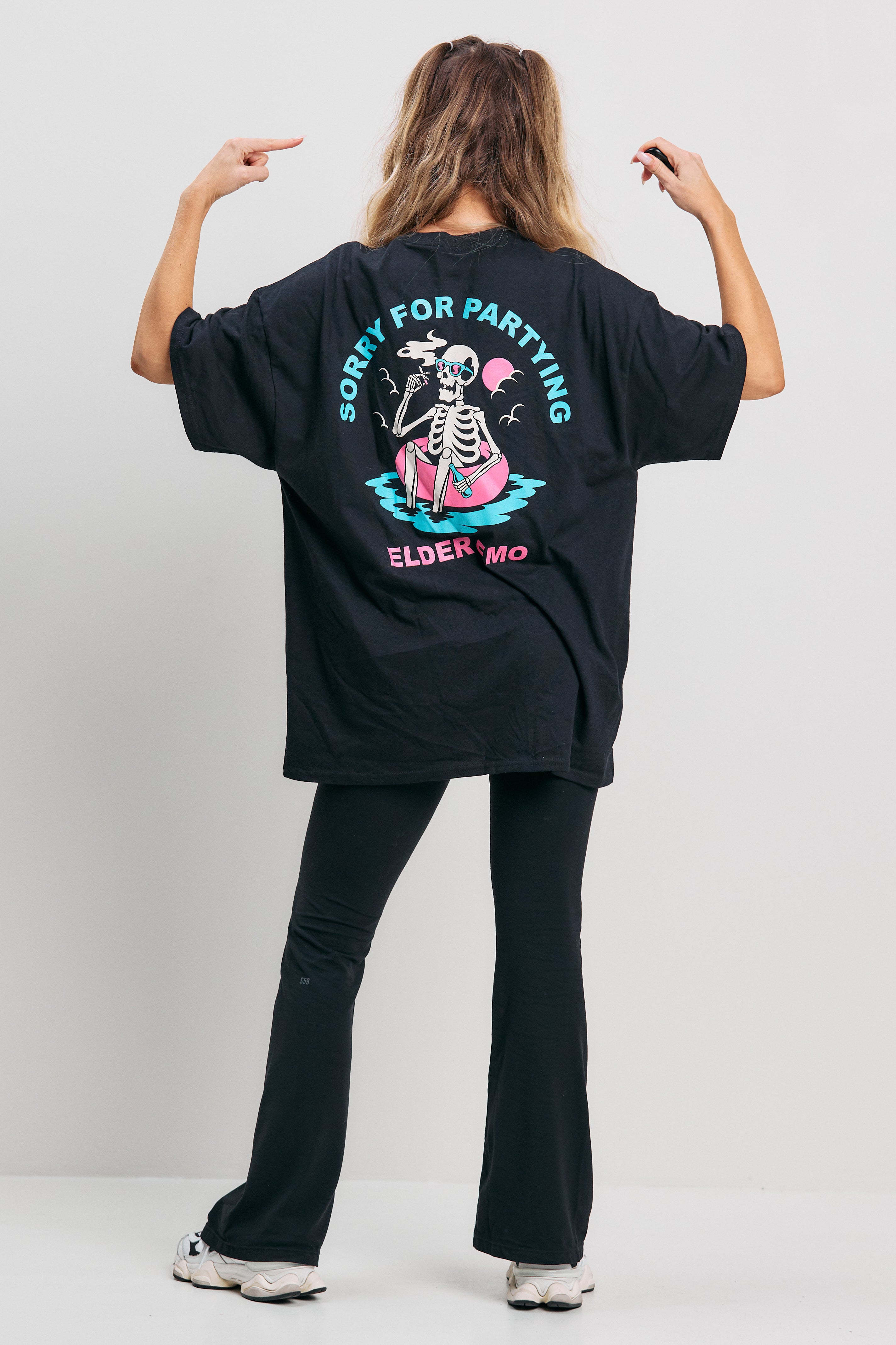 SATURDAY NIGHT PARK Tシャツ ALL4ONE Sorry For Partying Tee – Jac Vanek