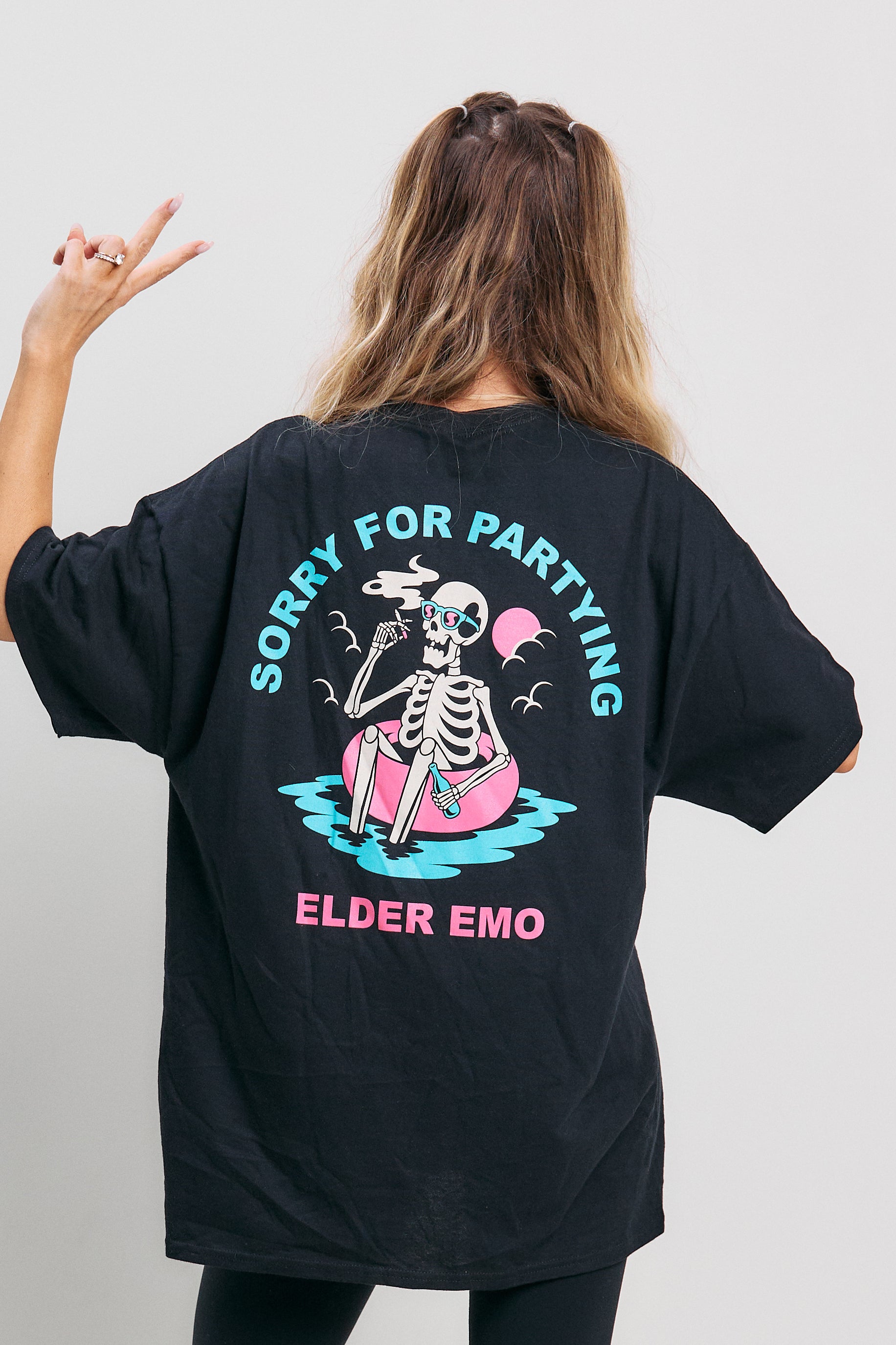 Sorry For Partying Tee – Jac Vanek