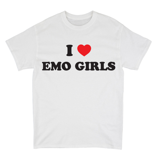 I LOVE EMO GIRLS TEE