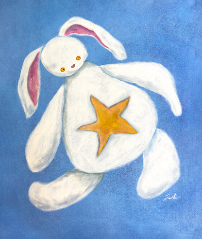 my lucky bunny, bubba