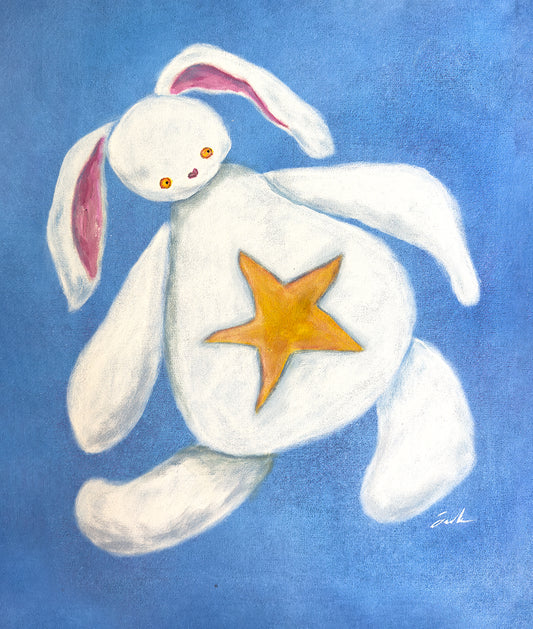 my lucky bunny, bubba